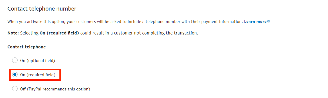 paypal phone number