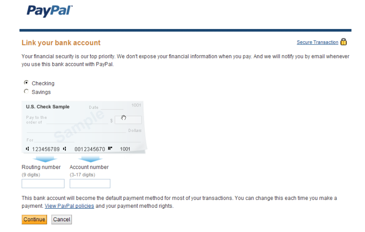 open a paypal account for ebay