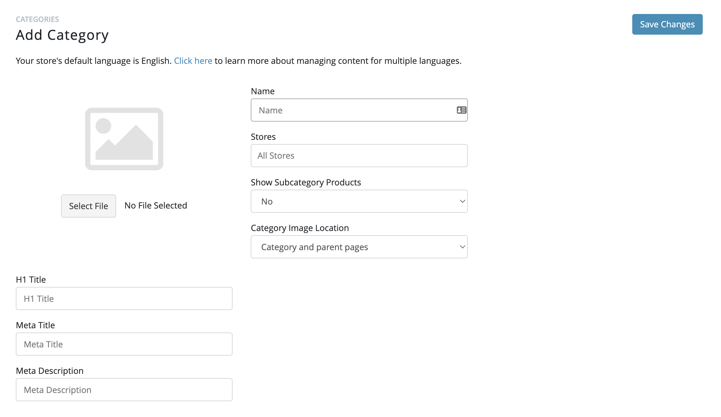 Manage Content in Multiple Languages