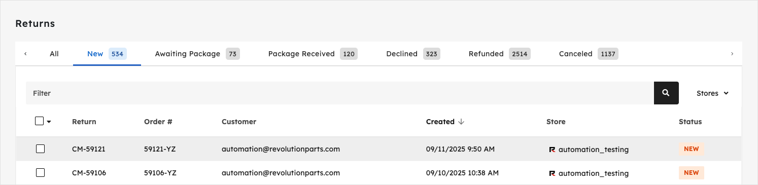 Buyer-Initiated Returns